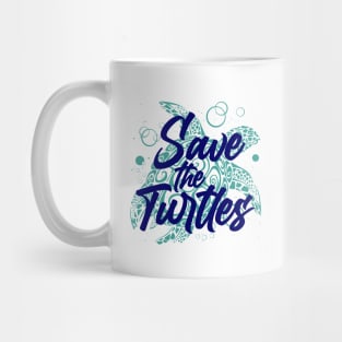 Save the turtles Mug